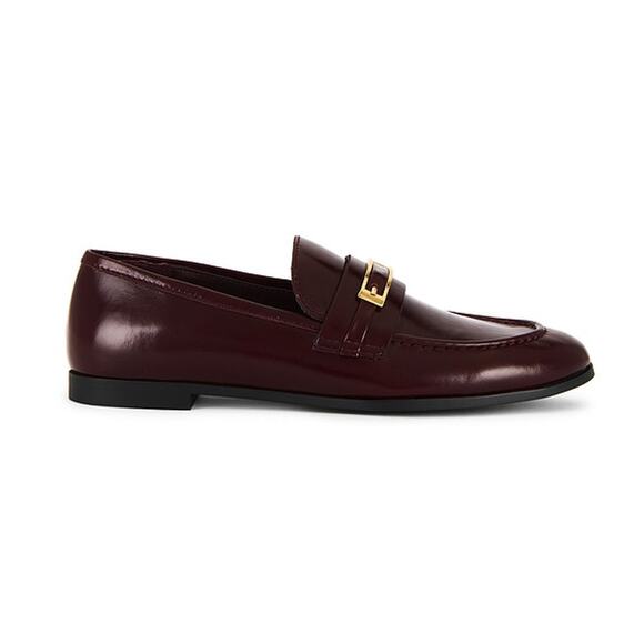 Jeffrey Campbell Shoes - Jeffrey Campbell Polished Burgundy Loafed Loafers Size 7.5